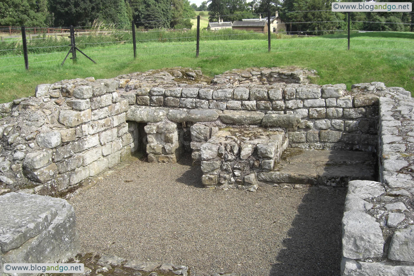 Hadrian's Wall Path - West Gate II, Chesters Roman Fort